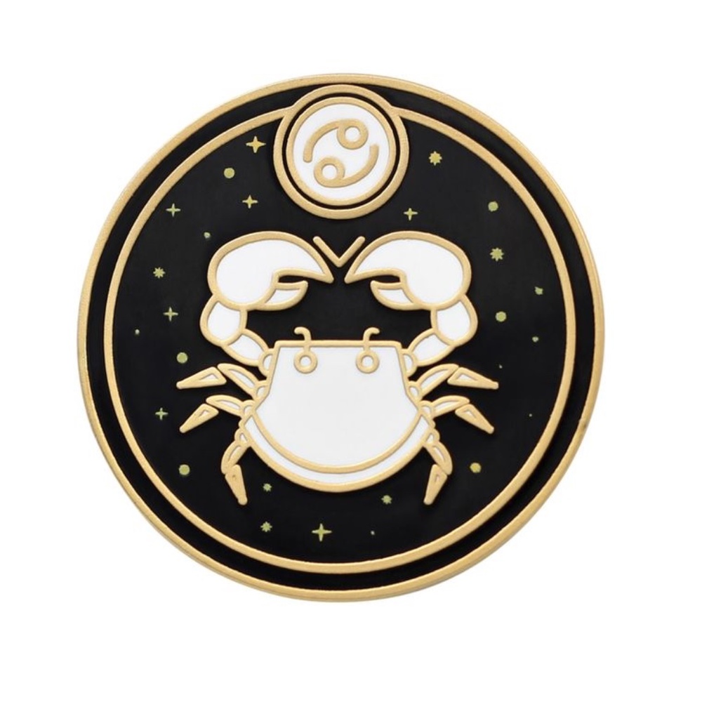 Cancer Astrological Sign Pin - Star Sign